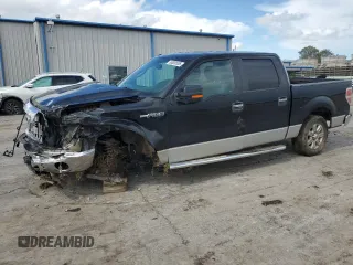 2014 Ford F-150 XL with VIN 1FTFW1CF6EFC07818, listed as a Copart auction lot 56003585 with 153,562 mi miles and Salvage title. Bid and sale history available at DreamBid. Image 1.