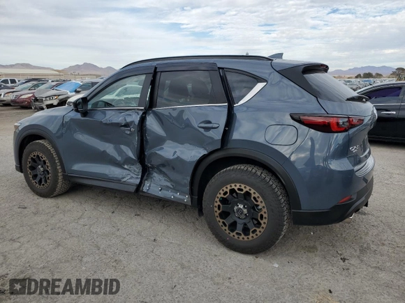 2023 Mazda CX-5 2.5 S Preferred Package with VIN JM3KFBCM4P0227551, listed as a Copart auction lot 46133675 with 16,804 mi miles and Salvage Title. Bid and sale history available at carsss.com. Image 2.