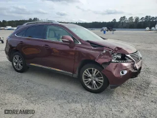2013 Lexus RX 350 with VIN 2T2ZK1BA6DC102178, listed as a Copart auction lot 51304355 with 210,931 mi miles and Salvage Title. Bid and sale history available at carsss.com. Image 4.