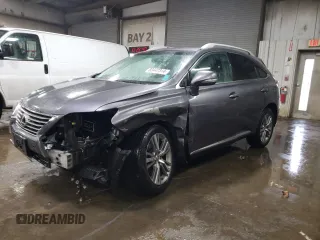 2015 Lexus RX 350 with VIN 2T2BK1BA2FC327914, listed as a Copart auction lot 83447314 with 82,080 mi miles and Salvage Title. Bid and sale history available at DreamBid. Image 1.