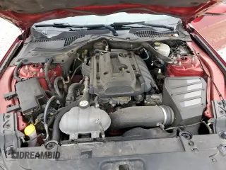 2015 Ford Mustang EcoBoost Premium with VIN 1FATP8UH5F5380428, listed as a Copart auction lot 58417675 with 91,201 mi miles and Salvage title. Bid and sale history available at DreamBid. Image 11.