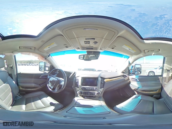 2016 GMC Yukon XL Denali with VIN 1GKS2HKJXGR354934, listed as a Copart auction lot 50628345 with 128,337 mi miles and Salvage Title. Bid and sale history available at carsss.com. Image 16.