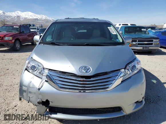 2012 Toyota Sienna XLE with VIN 5TDDK3DC8CS039549, listed as a Copart auction lot 48504955 with 167,563 mi miles and Salvage Title. Bid and sale history available at carsss.com. Image 5.