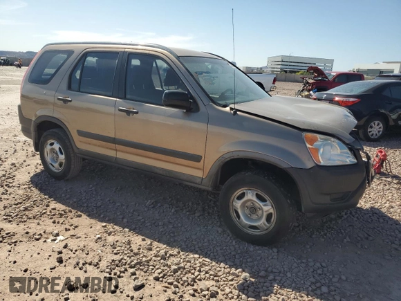 2004 Honda CR-V LX with VIN JHLRD68494C005789, listed as a Copart auction lot 52976635 with 127,519 mi miles and Salvage Title. Bid and sale history available at carsss.com. Image 4.