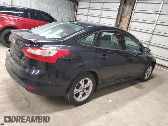 2013 Ford Focus SE with VIN 1FADP3F20DL360791, listed as a Copart auction lot 51380225 with 152,126 mi miles and Salvage Title. Bid and sale history available at carsss.com. Image 3.