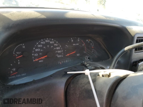 2003 Ford Super Duty F-250 XL with VIN 1FTNX21F13EA03707, listed as a Copart auction lot 44807685 with 0 mi miles and Salvage Title. Bid and sale history available at carsss.com. Image 9.