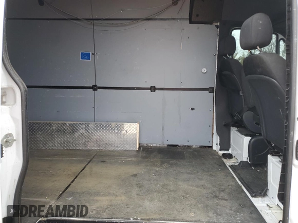 2023 Mercedes-Benz Sprinter Cargo with VIN W1Y4NCHY6PT123577, listed as a Copart auction lot 87227874 with Not Provided miles and Salvage Title. Bid and sale history available at carsss.com. Image 11.