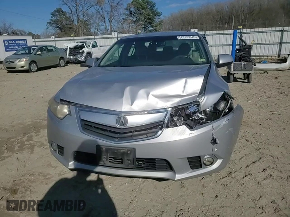 2011 Acura TSX with VIN JH4CU2F68BC017671, listed as a Copart auction lot 50633845 with 249,690 mi miles and Salvage Title. Bid and sale history available at carsss.com. Image 10.