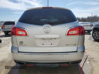 2015 Buick Enclave Leather with VIN 5GAKVBKD0FJ158638, listed as a Copart auction lot 46657995 with 76,015 mi miles and Salvage Title. Bid and sale history available at carsss.com. Image 6.