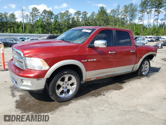 2009 Dodge 1500 SLT with VIN 1D3HV13T79J524695, listed as a Copart auction lot 54044725 with 233,668 mi miles and Salvage title. Bid and sale history available at DreamBid. Image 1.
