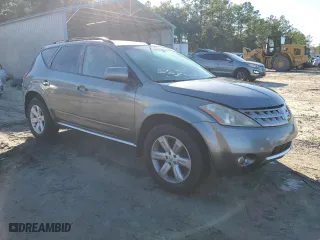2006 Nissan Murano SE with VIN JN8AZ08W56W543566, listed as a Copart auction lot 84254074 with 167,505 mi miles and Salvage Title. Bid and sale history available at carsss.com. Image 4.
