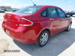 2010 Ford Focus SEL with VIN 1FAHP3HN9AW291120, listed as a IAAI auction lot 41911082 with 131,226 mi miles. Bid and sale history available at carsss.com. Image 4.