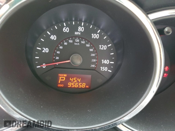 2012 Kia Sorento LX with VIN 5XYKTDA6XCG219069, listed as a Copart auction lot 49392005 with 95,658 mi miles and Salvage Title. Bid and sale history available at DreamBid. Image 9.