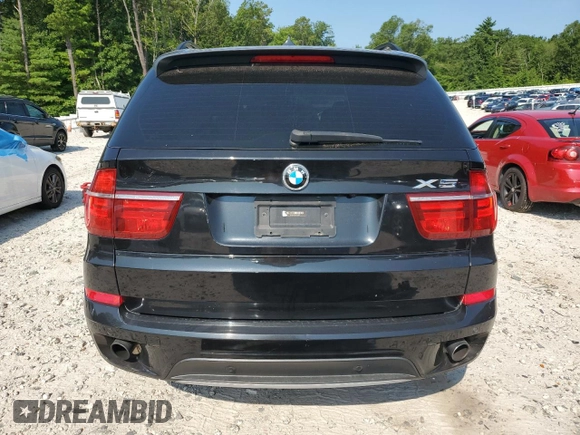 2012 BMW X5 35i with VIN 5UXZV4C57CL756062, listed as a Copart auction lot 65752145 with 160,860 mi miles and Clean title. Bid and sale history available at DreamBid. Image 6.