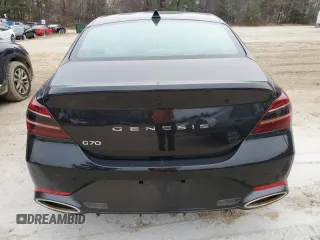 2025 Genesis G70 2.5T with VIN KMTG34SC8SU149077, listed as a Copart auction lot 41567865 with Not provided miles and Salvage title. Bid and sale history available at DreamBid. Image 6.