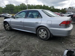 2002 Honda Accord EX z VIN 1HGCG16572A037353, wystawiony jako Copart lot #56564675 z przebiegiem Nie podano mil oraz Szkoda całkowita • Salvage title. Historia ofert i sprzedaży dostępna na DreamBid. Obrazek 2.