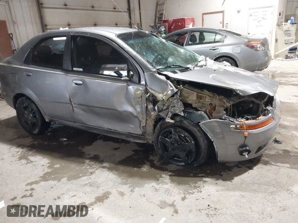 2006 Chevrolet Aveo LT with VIN KL1TG56696B552067, listed as a IAAI auction lot 41625344 with 200,946 mi miles and . Bid and sale history available at DreamBid. Image 1.