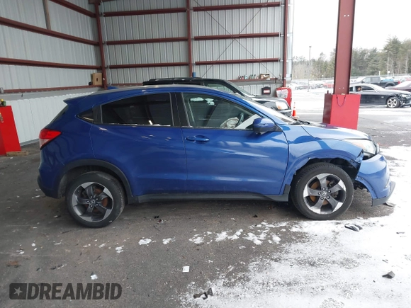 2018 Honda HR-V EX-L Navi with VIN 3CZRU6H70JM721301, listed as a IAAI auction lot 41212471 with 78,691 mi miles. Bid and sale history available at carsss.com. Image 13.