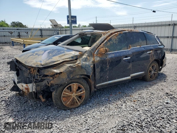 2019 Infiniti QX60 Pure z VIN 5N1DL0MM8KC557693, wystawiony jako Copart lot #53646505 z przebiegiem 67 543 mil mil oraz Szkoda całkowita • Salvage title. Historia ofert i sprzedaży dostępna na DreamBid. Obrazek 1.