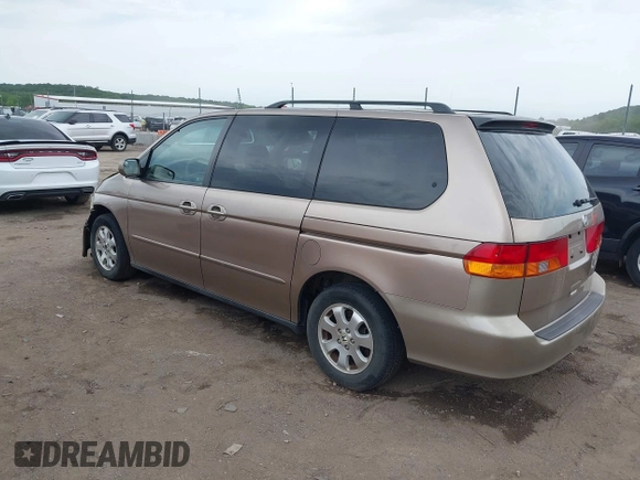 2003 Honda Odyssey EX-L z VIN 5FNRL18063B135949, wystawiony jako IAAI lot #42248105 z przebiegiem 210 567 mil mil oraz . Historia ofert i sprzedaży dostępna na DreamBid. Obrazek 3.