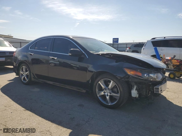 2013 Acura TSX Special Edition with VIN JH4CU2E80DC013961, listed as a Copart auction lot 48205485 with 70365 miles and Salvage Title. Bid and sale history available at carsss.com. Image 4.
