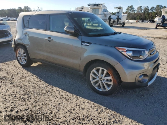 2017 Kia Soul + with VIN KNDJP3A52H7436847, listed as a Copart auction lot 45843135 with 54,565 mi miles and Salvage Title. Bid and sale history available at DreamBid. Image 4.