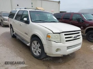 2007 Ford Expedition Max Limited z VIN 1FMFK20557LA05131, wystawiony jako IAAI lot #42294710 z przebiegiem 307 152 mil mil oraz . Historia ofert i sprzedaży dostępna na DreamBid. Obrazek 1.