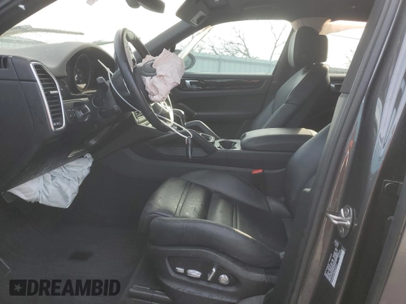 2021 Porsche Cayenne with VIN WP1AA2AY2MDA01617, listed as a Copart auction lot 44711725 with 38,663 mi miles and Salvage title. Bid and sale history available at DreamBid. Image 7.