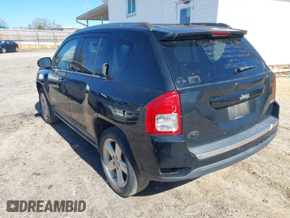2012 Jeep Compass Limited with VIN 1C4NJCCB2CD605510, listed as a IAAI auction lot 41817614 with 151,779 mi miles and . Bid and sale history available at DreamBid. Image 3.