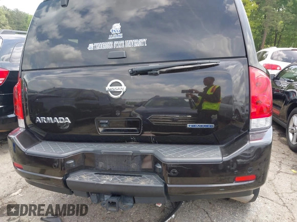 2014 Nissan Armada SV z VIN 5N1BA0ND9EN604508, wystawiony jako IAAI lot #42159309 z przebiegiem 180 231 mil mil oraz . Historia ofert i sprzedaży dostępna na DreamBid. Obrazek 17.