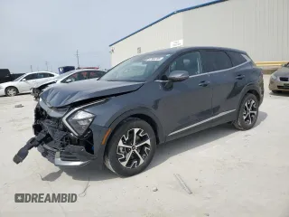 2023 Kia Sportage EX with VIN 5XYK33AF8PG100436, listed as a Copart auction lot 47964705 with 22,824 mi miles and Salvage Title. Bid and sale history available at carsss.com. Image 1.