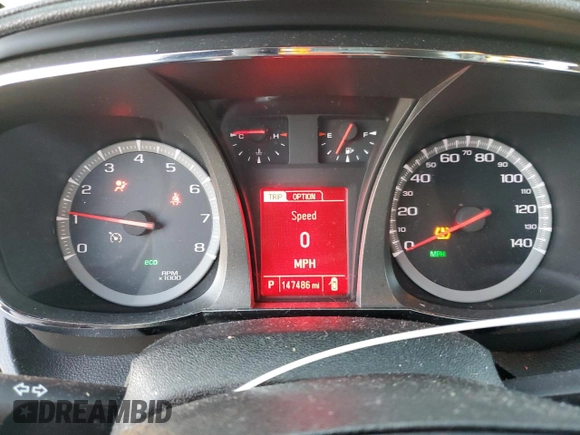 2013 GMC Terrain SLE with VIN 2GKALSEK9D6341710, listed as a Copart auction lot 82027344 with 147,486 mi miles and Salvage title. Bid and sale history available at DreamBid. Image 9.