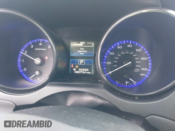2015 Subaru Legacy Premium with VIN 4S3BNBC68F3034040, listed as a IAAI auction lot 41547245 with 80,754 mi miles and . Bid and sale history available at DreamBid. Image 7.