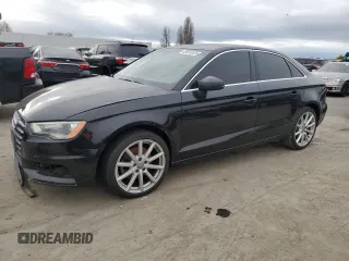 2016 Audi A3 1.8T Premium Plus with VIN WAUC7GFF5G1025801, listed as a Copart auction lot 46481825 with 120,932 mi miles and Clean Title. Bid and sale history available at carsss.com. Image 1.