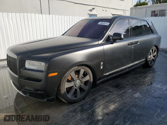 2022 Rolls-Royce Cullinan z VIN SLATV4C02NU214934, wystawiony jako Copart lot #78693434 z przebiegiem 1 444 mil mil oraz Szkoda całkowita • Salvage title. Historia ofert i sprzedaży dostępna na DreamBid. Obrazek 1.