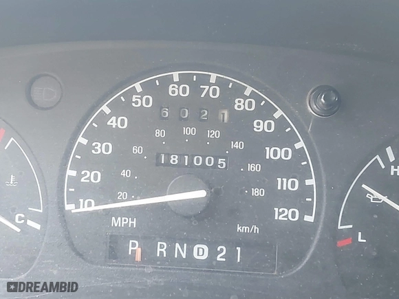 1999 Ford Ranger XL with VIN 1FTYR14V5XPB00021, listed as a IAAI auction lot 42129559 with 181,005 mi miles. Bid and sale history available at carsss.com. Image 7.