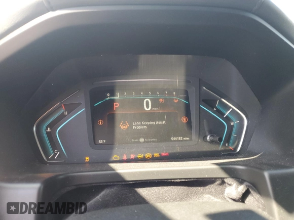 2022 Honda Odyssey EX-L with VIN 5FNRL6H73NB067462, listed as a Copart auction lot 53811365 with 44,182 mi miles and Salvage Title. Bid and sale history available at DreamBid. Image 9.