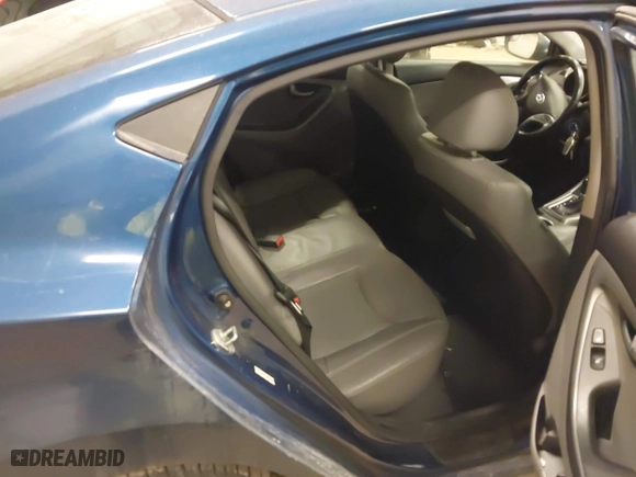 2014 Hyundai Elantra SE with VIN KMHDH4AEXEU139124, listed as a IAAI auction lot 41413290 with 129,352 mi miles. Bid and sale history available at carsss.com. Image 8.