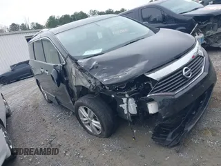 2013 Nissan Quest LE z VIN JN8AE2KP1D9064517, wystawiony jako IAAI lot #41870308 z przebiegiem Nie podano mil oraz . Historia ofert i sprzedaży dostępna na DreamBid. Obrazek 1.