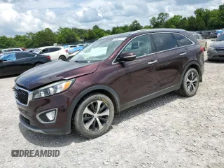 2016 Kia Sorento EX with VIN 5XYPH4A18GG046752, listed as a Copart auction lot 60882315 with 77,226 mi miles and Salvage title. Bid and sale history available at DreamBid. Image 1.