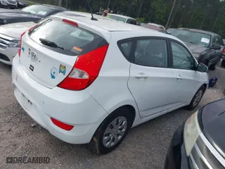 2017 Hyundai Accent SE with VIN KMHCT5AE7HU306222, listed as a IAAI auction lot 41927657 with 114,116 mi miles. Bid and sale history available at carsss.com. Image 4.