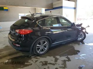 2012 Infiniti EX Journey with VIN JN1AJ0HRXCM453448, listed as a Copart auction lot 54864725 with 128,195 mi miles and Salvage title. Bid and sale history available at DreamBid. Image 3.