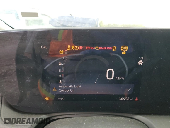 2024 Buick Encore GX Sport Touring with VIN KL4AMESL5RB205533, listed as a Copart auction lot 53656265 with 14,696 mi miles and Salvage title. Bid and sale history available at DreamBid. Image 9.