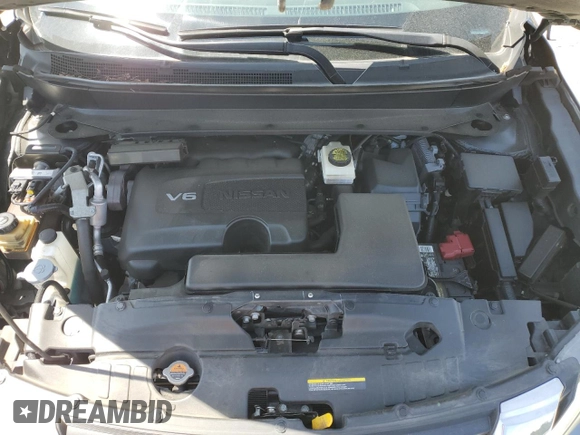 2020 Nissan Pathfinder Platinum with VIN 5N1DR2DM9LC588012, listed as a Copart auction lot 55823095 with 75,052 mi miles and Salvage title. Bid and sale history available at DreamBid. Image 12.