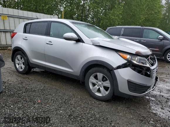 2013 Kia Sportage LX with VIN KNDPB3A24D7444750, listed as a Copart auction lot 54197315 with 64,082 mi miles and Salvage Title. Bid and sale history available at carsss.com. Image 4.