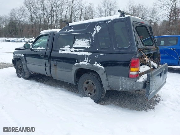 2001 Chevrolet Silverado 1500 with VIN 1GCEK14V71E120524, listed as a IAAI auction lot 41401631 with 170,814 mi miles. Bid and sale history available at carsss.com. Image 3.