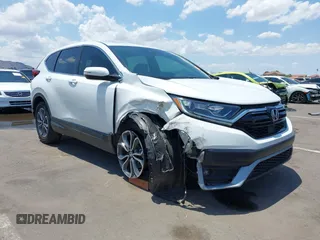 2021 Honda CR-V EX-L with VIN 2HKRW1H85MH414390, listed as a IAAI auction lot 42393170 with 24,397 mi miles and . Bid and sale history available at DreamBid. Image 1.