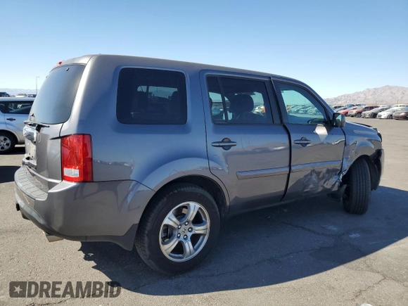 2014 Honda Pilot EX-L with VIN 5FNYF3H55EB003133, listed as a Copart auction lot 44769775 with 121,441 mi miles and Salvage Title. Bid and sale history available at carsss.com. Image 3.