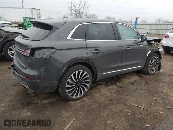 2023 Lincoln Nautilus Black Label z VIN 2LMPJ9JP5PBL25618, wystawiony jako Copart lot #86836234 z przebiegiem 9 783 mil mil oraz Szkoda całkowita • Salvage title. Historia ofert i sprzedaży dostępna na DreamBid. Obrazek 3.
