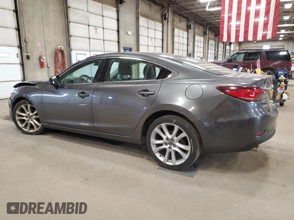 2017 Mazda 6 Touring with VIN JM1GL1V51H1116796, listed as a Copart auction lot 49315975 with 198,486 mi miles and Salvage Title. Bid and sale history available at DreamBid. Image 2.